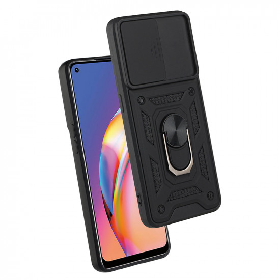 Techsuit  CamShield Series  Oppo A94 4G / Reno5 Lite  Black