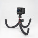 Techsuit Octopus Tripod (JX 004) for Phone and GoPro Action Camera, Portable, Flexible Black Techsuit Octopus Tripod (JX 004) for Phone and GoPro Action Camera, Portable, Flexible Black