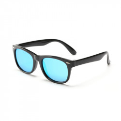Techsuit  Sunglasses Polarised (D802)  for Kids, UV Protection  Black / Blue