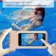 Techsuit  Waterproof Case (TWC1)  for Phones with max. 6.8@quot@, IPX8, 30m  Cyan