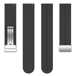 Techsuit  Watchband 20mm (W011)  Samsung Galaxy Watch 4/5/Active 2, Huawei Watch GT 3 (42mm)/GT 3 Pro (43mm)  Black Techsuit  Watchband 20mm (W011)  Samsung Galaxy Watch 4/5/Active 2, Huawei Watch GT 3 (42mm)/GT 3 Pro (43mm)  Black