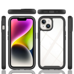 Techsuit  Defense360 Pro + Screen Protector  iPhone 15 Plus  Black