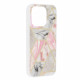 Techsuit Marble Series iPhone 15 Pro Pink Hex Techsuit Marble Series iPhone 15 Pro Pink Hex