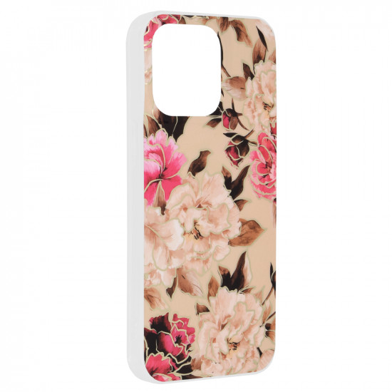 Techsuit  Marble Series  iPhone 15 Pro Max  Mary Berry Nude