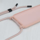 Techsuit  Crossbody Lanyard  iPhone 15 Plus  Pink