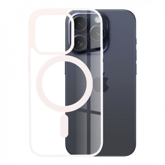 Techsuit  MagSafe Pro  iPhone 15 Pro  Nude Pink