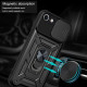 Techsuit  CamShield Series  iPhone 7 / 8 / SE 2, SE 2020 / SE 3, SE 2022  Black