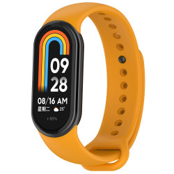 Techsuit  Watchband (W014)  Xiaomi Mi Band 8 / 8 NFC  Orange