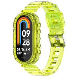 Techsuit  Watchband (W017)  Xiaomi Mi Band 8 / 8 NFC  Yellow