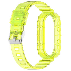 Techsuit  Watchband (W017)  Xiaomi Mi Band 8 / 8 NFC  Yellow