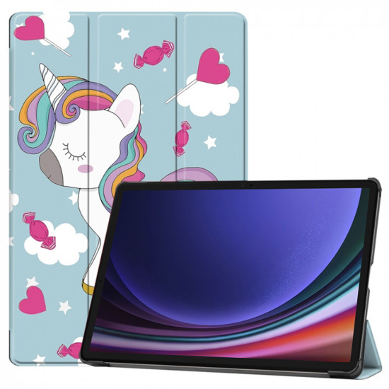 Techsuit  FoldPro  Samsung Galaxy Tab S9 / S9 FE  Unicorn
