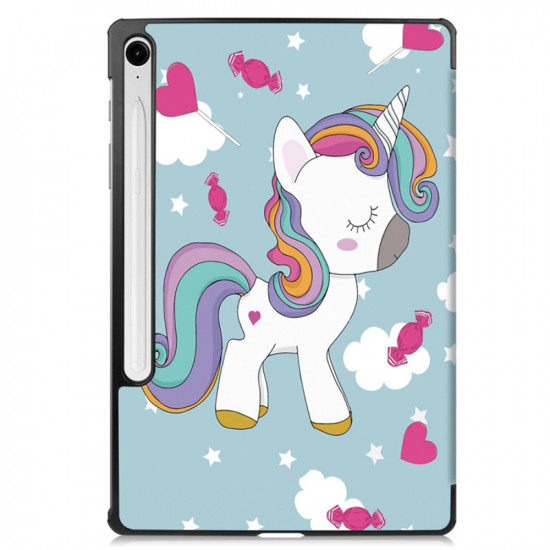 Techsuit  FoldPro  Samsung Galaxy Tab S9 / S9 FE  Unicorn