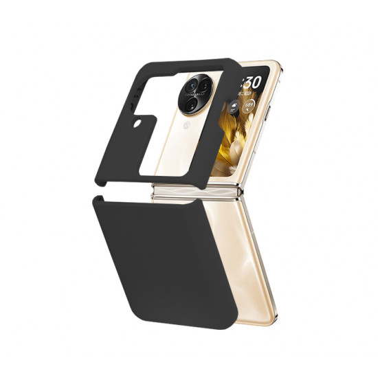 Techsuit Soft Edge Silicone Oppo Find N3 Flip Black Techsuit Soft Edge Silicone Oppo Find N3 Flip Black