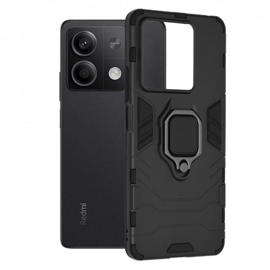 Techsuit  Silicone Shield  Xiaomi Redmi Note 13 5G  Black