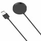 Techsuit  SmartWatch Wireless Charging Cable (TXC6)  for Xiaomi Watch S1 Pro, USB, 4W with Desk Holder  Black