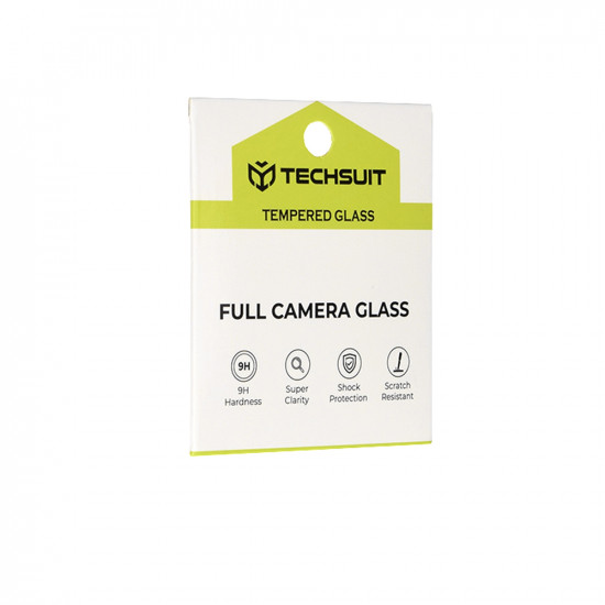 Techsuit  Full Camera Glass  Samsung Galaxy S24  Black