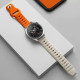 Techsuit  Watchband 20mm (W050)  Samsung Galaxy Watch 4/5/Active 2, Huawei Watch GT 3 (42mm)/GT 3 Pro (43mm)  Orange