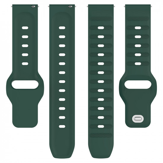 Techsuit  Watchband 22mm (W050)  Huawei Watch GT 2 (46mm)/GT 2 Pro/GT 3 Pro (46mm)/Ultimate, Xiaomi Watch S1  Green