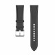 Techsuit  Watchband 20mm (W048)  Samsung Galaxy Watch 4/5/Active 2, Huawei Watch GT 3 (42mm)/GT 3 Pro (43mm)  Black