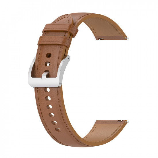 Techsuit  Watchband 22mm (W048)  Huawei Watch GT 2 (46mm)/GT 2 Pro/GT 3 Pro (46mm)/Ultimate, Xiaomi Watch S1  Brown