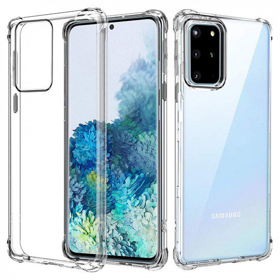 Techsuit Shockproof Clear Silicone Samsung Galaxy S20 Plus 4G / S20 Plus 5G Clear Techsuit Shockproof Clear Silicone Samsung Galaxy S20 Plus 4G / S20 Plus 5G Clear