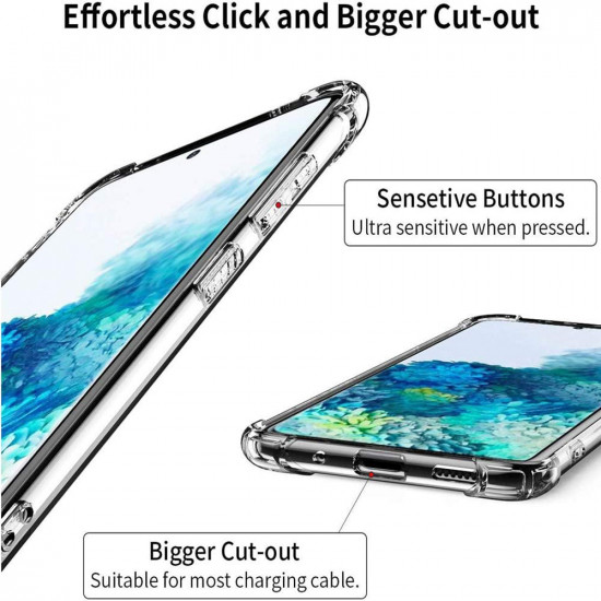 Techsuit Shockproof Clear Silicone Samsung Galaxy S20 Plus 4G / S20 Plus 5G Clear Techsuit Shockproof Clear Silicone Samsung Galaxy S20 Plus 4G / S20 Plus 5G Clear