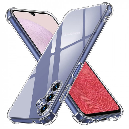 Techsuit  Shockproof Clear Silicone  Samsung Galaxy A14 4G / A14 5G  Clear