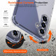 Techsuit  Shockproof Clear Silicone  Samsung Galaxy A14 4G / A14 5G  Clear