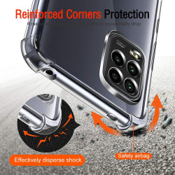 Techsuit  Shockproof Clear Silicone  Xiaomi Mi 10 Lite  Clear