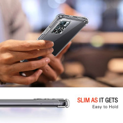 Techsuit  Shockproof Clear Silicone  Xiaomi Redmi Note 11 / Note 11S  Clear