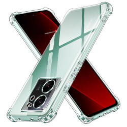 Techsuit  Shockproof Clear Silicone  Xiaomi 13T / 13T Pro  Clear