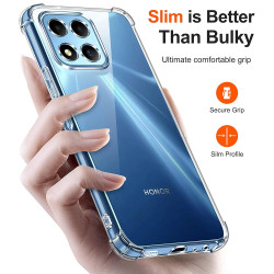 Techsuit  Shockproof Clear Silicone  Honor X6 / X8 5G / 70 Lite  Clear