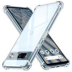Techsuit  Shockproof Clear Silicone  Google Pixel 7a  Clear