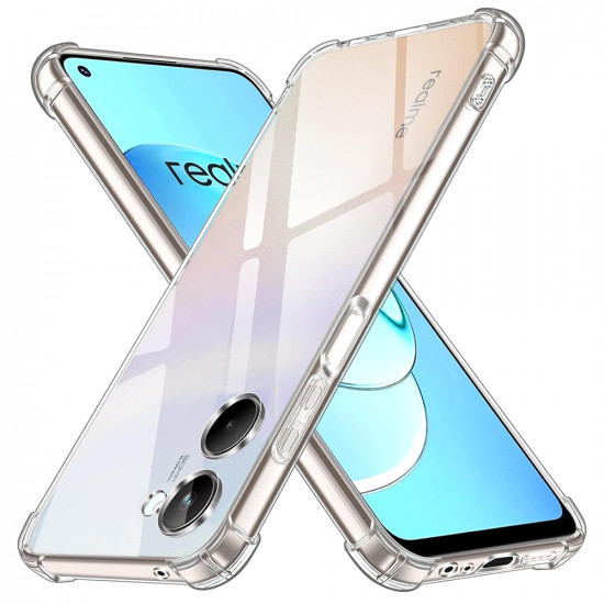 Techsuit Shockproof Clear Silicone Realme 10 4G Clear Techsuit Shockproof Clear Silicone Realme 10 4G Clear