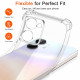 Techsuit Shockproof Clear Silicone Realme 10 4G Clear Techsuit Shockproof Clear Silicone Realme 10 4G Clear