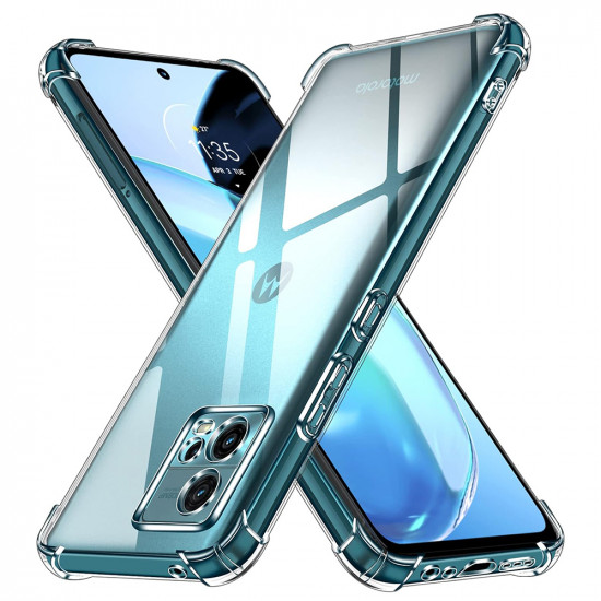 Techsuit Shockproof Clear Silicone Motorola Moto G72 Clear Techsuit Shockproof Clear Silicone Motorola Moto G72 Clear