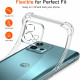 Techsuit Shockproof Clear Silicone Motorola Moto G72 Clear Techsuit Shockproof Clear Silicone Motorola Moto G72 Clear