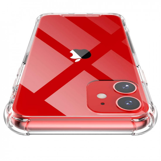 Techsuit  Shockproof Clear Silicone  iPhone 11  Clear