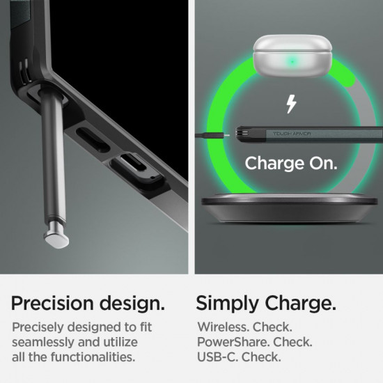 Spigen Tough Armor Samsung Galaxy S24 Ultra S928 abyss green ACS07302