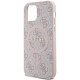 Guess GUHMP12MG4GFRP iPhone 12/12 Pro 6.1" pink hardcase 4G Collection Leather Metal Logo MagSafe