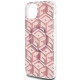 Guess GUHMP15MHGCUSTGP iPhone 15 Plus / 14 Plus 6.7" pink hardcase IML GCube MagSafe