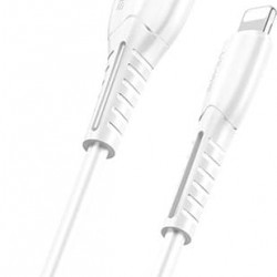 USAMS Cable U35 Lightning 2A Fast Charge 1m white SJ364USB02 (US-SJ364)