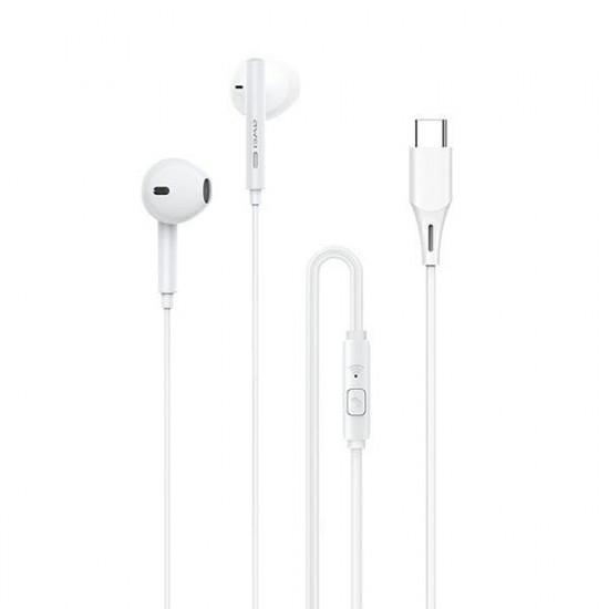 AWEI stereo earphones PC-1T USB-C white