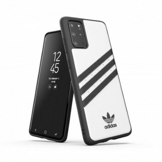 Adidas OR Moudled Case PU Samsung S20+ white - black 38623 Adidas OR Moudled Case PU Samsung S20+ white - black 38623