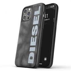 Diesel Moulded Case Bleached Denim iPhone 12/12 Pro grey-white 44297 Diesel Moulded Case Bleached Denim iPhone 12/12 Pro grey-white 44297