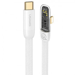 USAMS Cable USB-C na-Lightning PD 20W Iceflake Series 2m white SJ586USB02 (US-SJ586)
