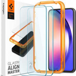 Tempered Glass Spigen GLAS.tR Slim AlignMaster Samsung Galaxy A54 5G Clear [2 PACK]