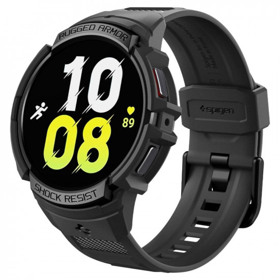 Spigen Rugged Armor Pro Samsung Galaxy Watch 6 40mm Matte Black