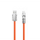 Dudao L24AC USB-A / USB-C 120W angled cable, 1m orange