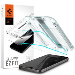 Spigen Glas.TR iPhone 15 Pro 6.1" "EZ FIT" 2 szt. clear tempered glass